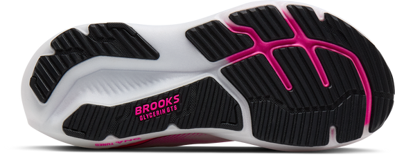 Buty do biegania damskie Brooks GLYCERIN GTS 23 White/Phantom/ Cyber Pink
