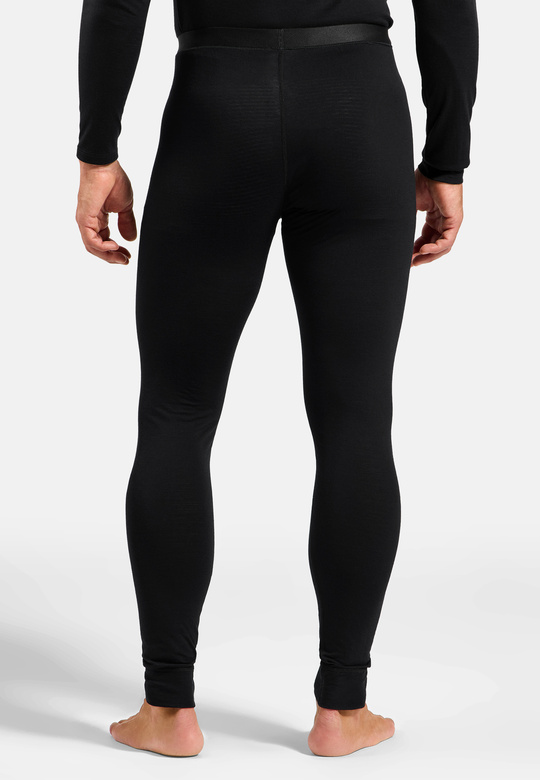 Legginsy termoaktywne męskie ODLO Merino 160 BL Bottom Long czarne
