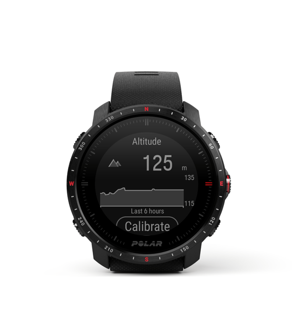 Zegarek outdoorowy klasy premium POLAR GRIT X PRO Black DLC