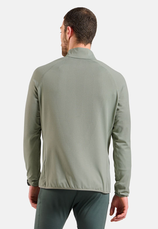 Bluza techniczna męska ODLO Zeroweight Warm Mid Layer 1/2 Zip