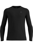 Koszulka termoaktywna z długim rękawem męska ODLO Merino 160 BL Top Crew Neck l/s czarna