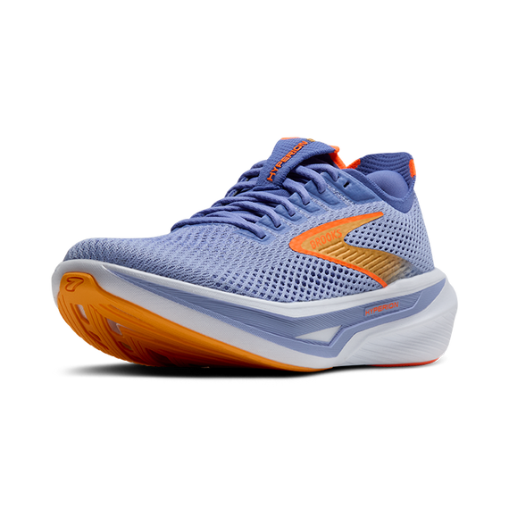 Buty do biegania damskie Brooks HYPERION 3 Blue Heron/Orange/White