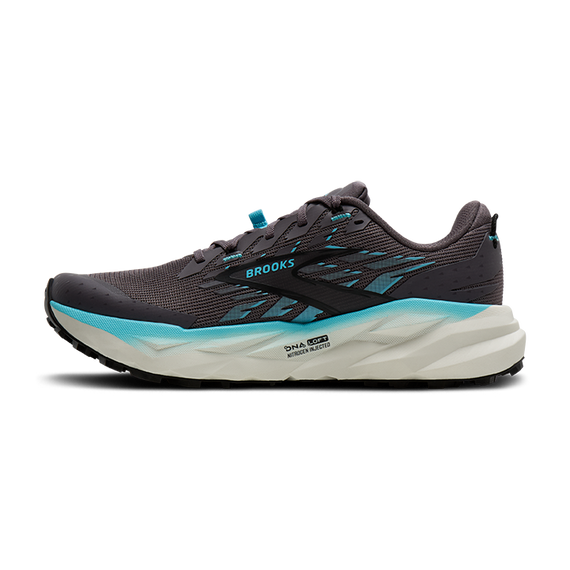 Buty do biegania trailowe damskie Brooks CASCADIA 19 Rabbit/Black/Bluefish