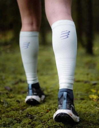 Opaski kompresyjne COMPRESSPORT R2 3.0 AQUA/JACARANDA 