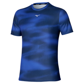 Koszulka do biegania MIZUNO CORE Graphic T-Shirt Reflexblue