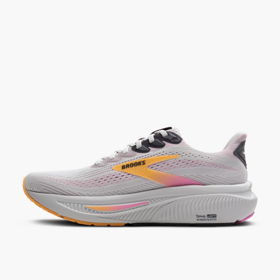 Buty do biegania damskie Brooks GHOST 17 Oyster/Apricot/Pink