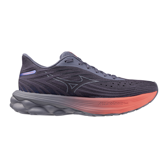 Buty do biegania damskie Mizuno WAVE SKYRISE 6 W Blue Granite/Icelandic Blue/Striking Coral