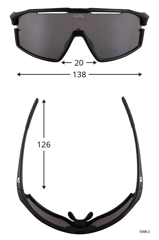 Okulary przeciwsłoneczne GOG ARGO E506-2