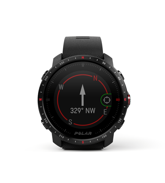 Zegarek outdoorowy klasy premium POLAR GRIT X PRO Black DLC