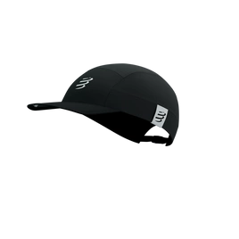 Czapka do biegania COMPRESSPORT 5 PANEL LIGHT CAP Black
