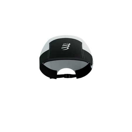 Czapka do biegania COMPRESSPORT 5 PANEL LIGHT CAP White/Black