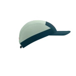 Czapka do biegania COMPRESSPORT 5 PANEL LIGHT CAP Stargazer/Aqua