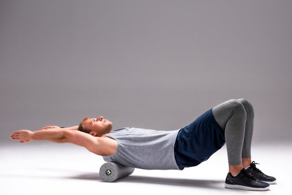 MOVO ® Roller Hard 30×15 – Wałek Rolka Do Masażu - Duża Twardość