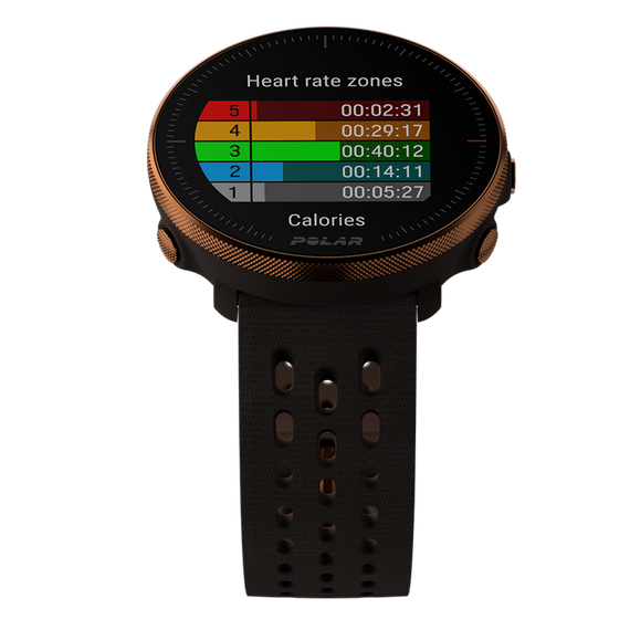 Zegarek treningowy z GPS POLAR VANTAGE M2 czarno-szary