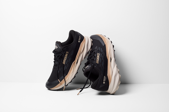 Buty do biegania trailowe Brooks CASCADIA 19 GTX Black/Ebony/Chateau Gray