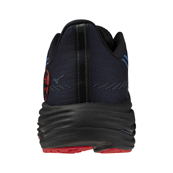 Buty do biegania Mizuno WAVE RIDER 29 AMSTERDAM Black/All Aboard/High Risk Red