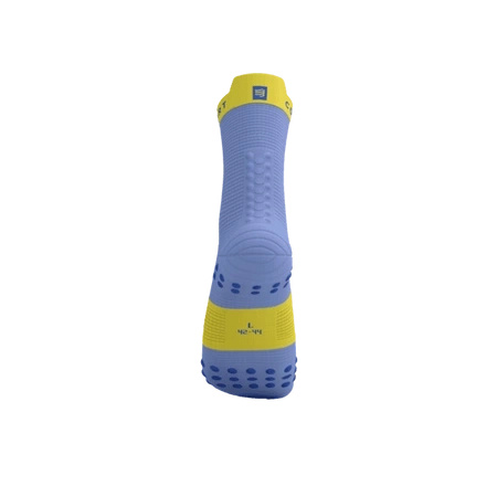 Skarpety COMPRESSPORT ProRacing Socks V4 Run High Jacaranda/Maize