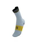 Skarpety COMPRESSPORT ProRacing Socks V4 TRAIL Grey Dawn/Ceylon Yellow