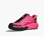 Buty do biegania damskie trailowe HOKA Mafate 5 Neon Rose/Black