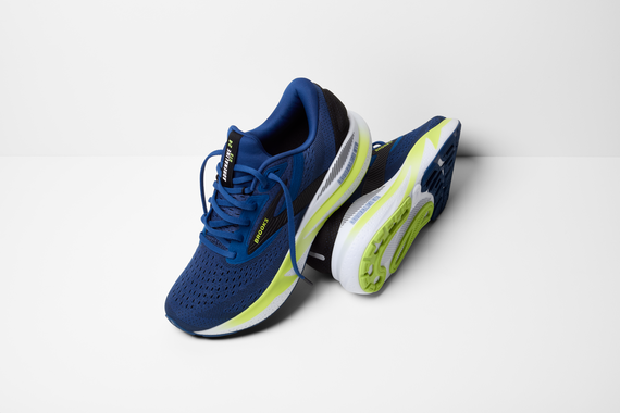 Buty do biegania Brooks Adrenaline GTS 24 Navy Peony/Black/Acid Lime