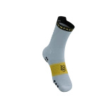 Skarpety COMPRESSPORT ProRacing Socks V4 TRAIL Grey Dawn/Ceylon Yellow