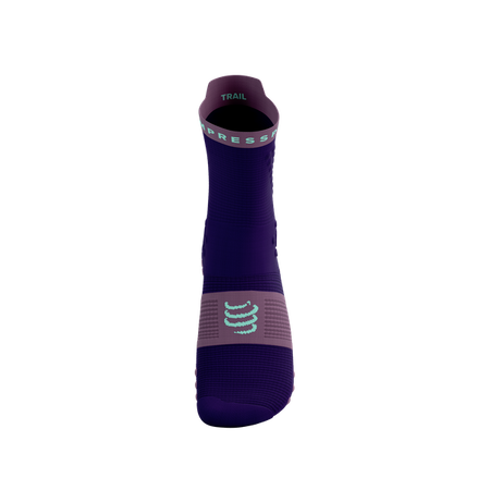 Skarpety COMPRESSPORT ProRacing Socks V4 TRAIL Purple/Grape