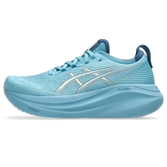 Buty do biegania damskie Asics Gel-NIMBUS 27 Stillwater/Cream