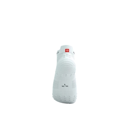 Skarpety COMPRESSPORT ProRacing Socks V4 RUN LOW White/Black