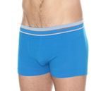Bokserki Brubeck ACTIVE WOOL BX10870 Niebieskie