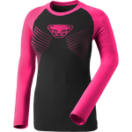Koszulka termoaktywna damska DYNAFIT Speed Dryarn LS Tee Pink