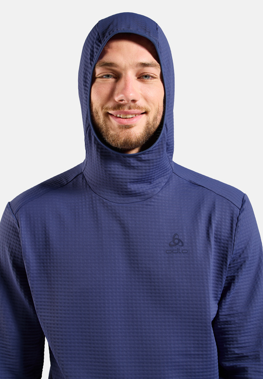 Bluza z kapturem męska Odlo Mid Layer Hoody ESSENTIAL THERMAL