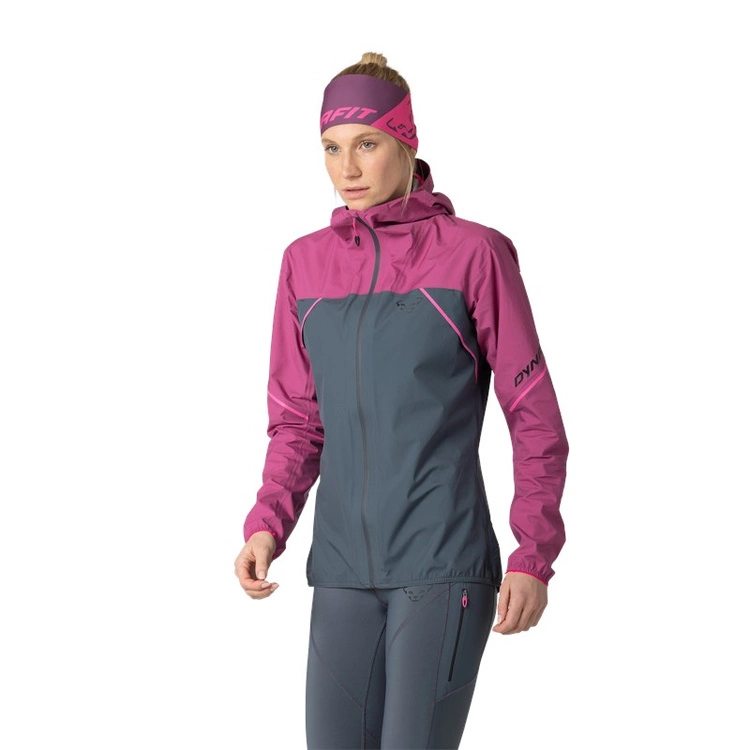 On Weather Jacket＆Light weight Short Kurtka tekstylna VORG NANO GREY szary czarny żółty fluo