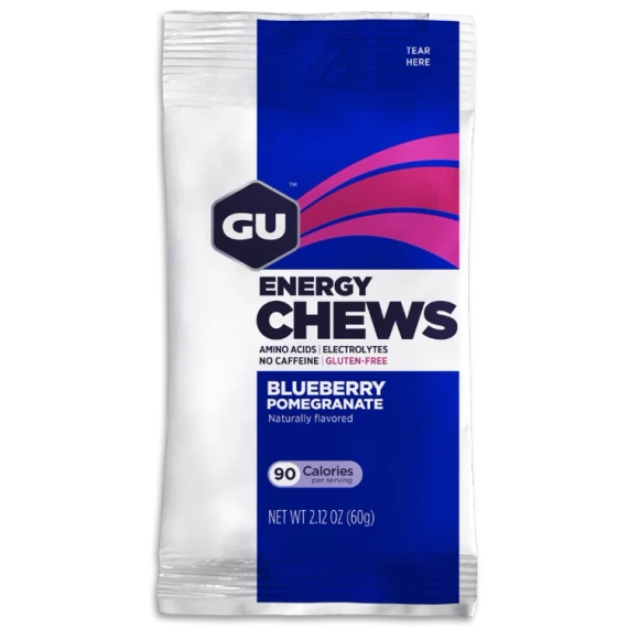 GU Energy Chews - Blueberry-Pomergranate
