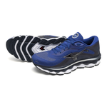 Buty do biegania Mizuno Wave SKY 7 (SURF THE WEB/SILVER/DRESS BLUES)