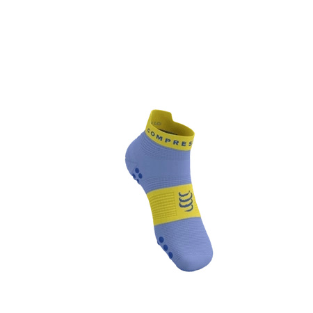 Skarpety COMPRESSPORT ProRacing Socks V4 RUN LOW Jacaranda/Maize