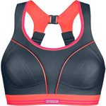 Biustonosz sportowy Shock Absorber RUN S5044 Grey/Pink