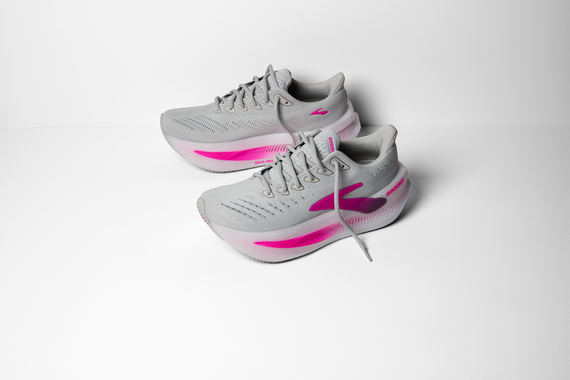 Buty do biegania damskie Brooks Glycerin Max 2 Oyster/Argyle/Cyber Pink