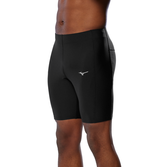 Spodenki do biegania MIZUNO IMPULSE CORE MID TIGHT Black