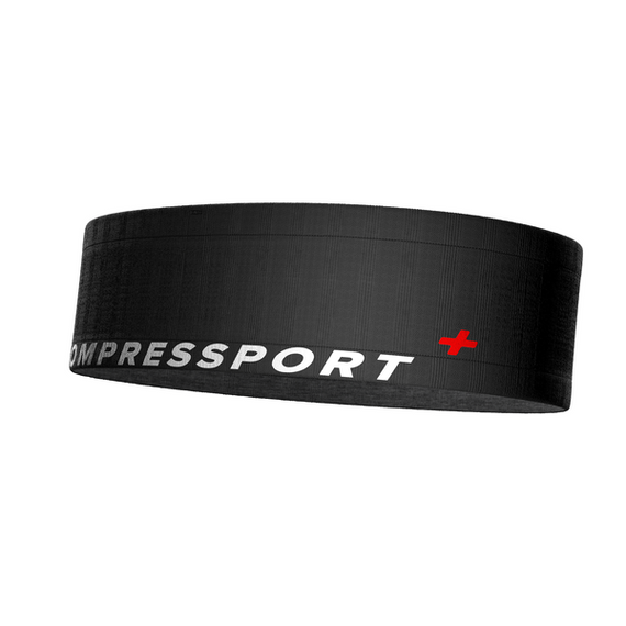 Pas na biodra z kieszeniami COMPRESSPORT Free Belt Black