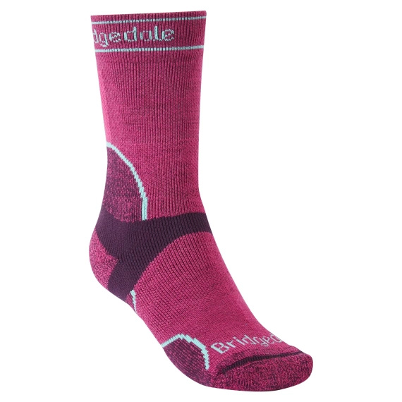Skarpety damskie Bridgedale Trail Run Midweight T2 Merino Sport Crew Berry