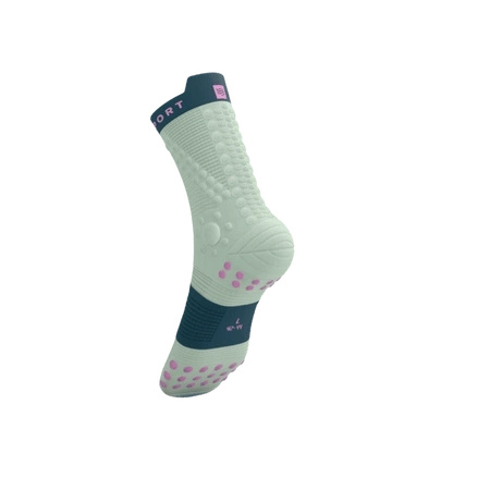Skarpety COMPRESSPORT ProRacing Socks V4 TRAIL Aqua/Stargazer/Cyclamen