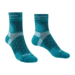 Skarpety damskie Bridgedale Trail Run Ultra Light T2 Merino Sport 3/4 Crew Teal