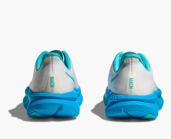 Buty do biegania HOKA MACH 6 White/Skyward Blue