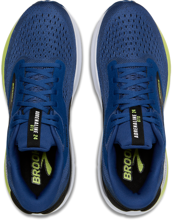 Buty do biegania Brooks Adrenaline GTS 24 Navy Peony/Black/Acid Lime