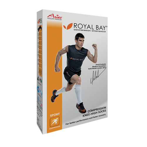 Podkolanówki kompresyjne ROYAL BAY® Classic POLAND
