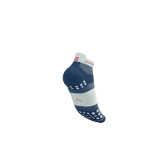 Skarpety COMPRESSPORT ProRacing Socks V4 RUN LOW Blues/Sugar