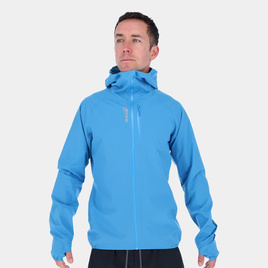 Kurtka do biegania wodoodporna INOV8 Stormshell Blue