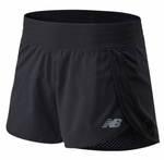 Spodenki damskie New Balance CORE 3IN SHORT WS01208BK