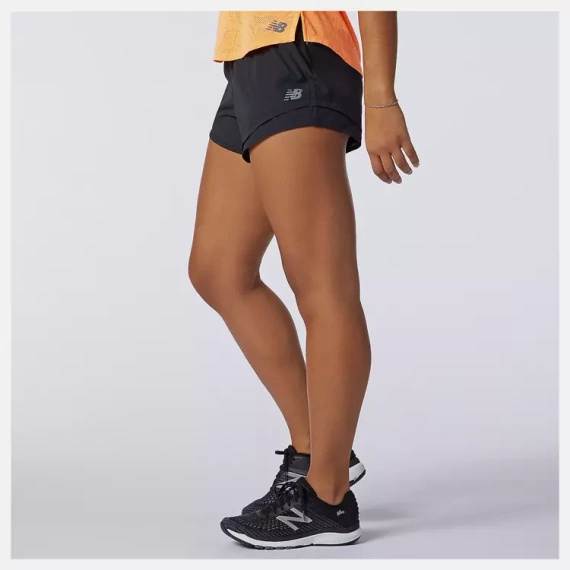 Spodenki damskie New Balance Q Speed Fuel Short WS11279BKW