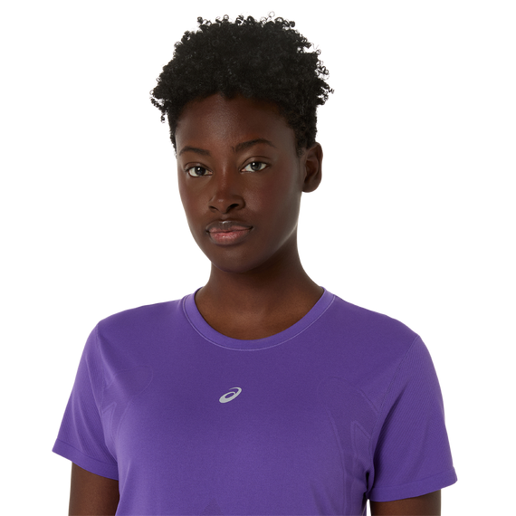 Koszulka damska Asics ROAD SEAMLESS SS TOP TOKYO Edo Purple